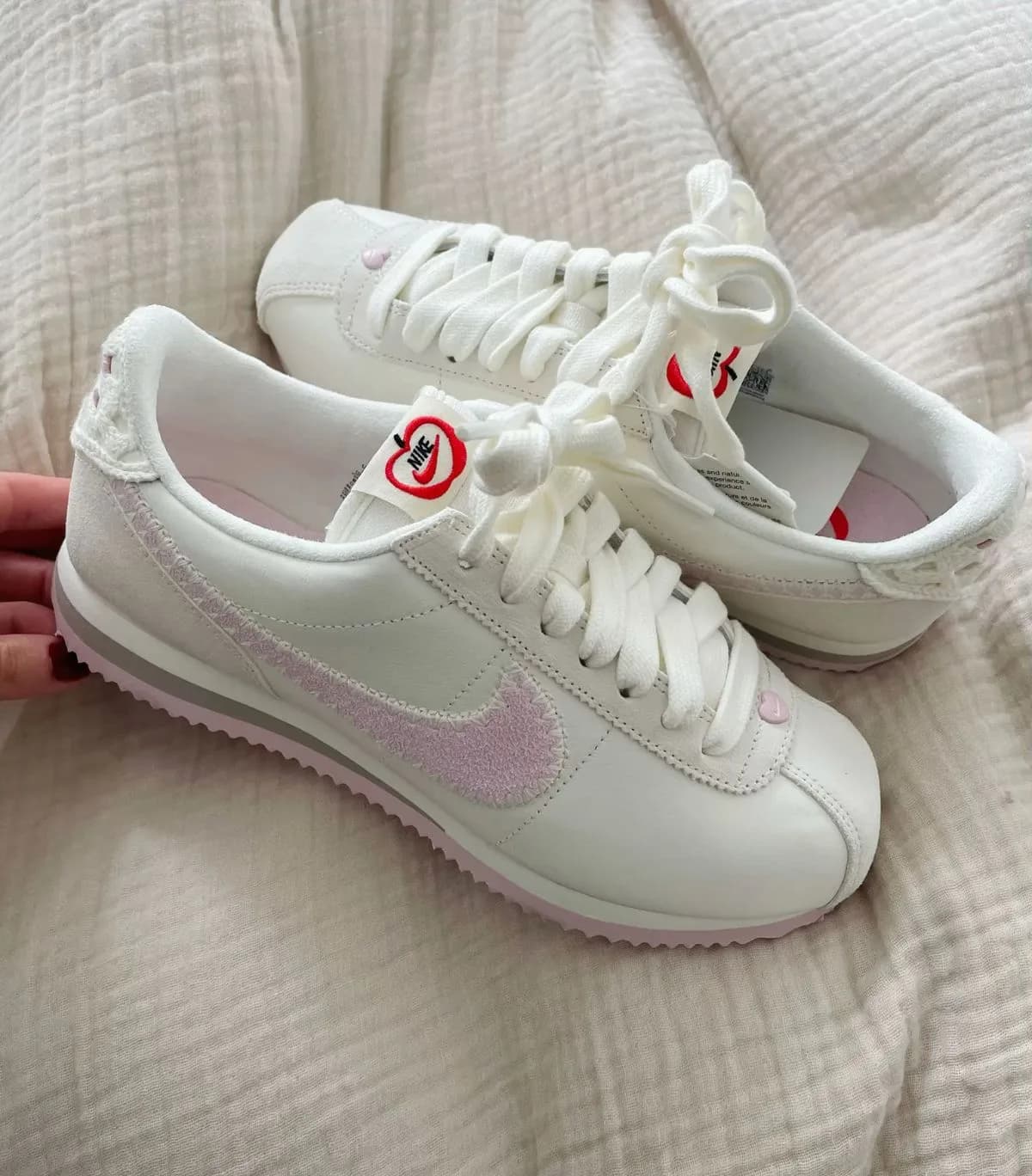 Nike Cortez Pink And White