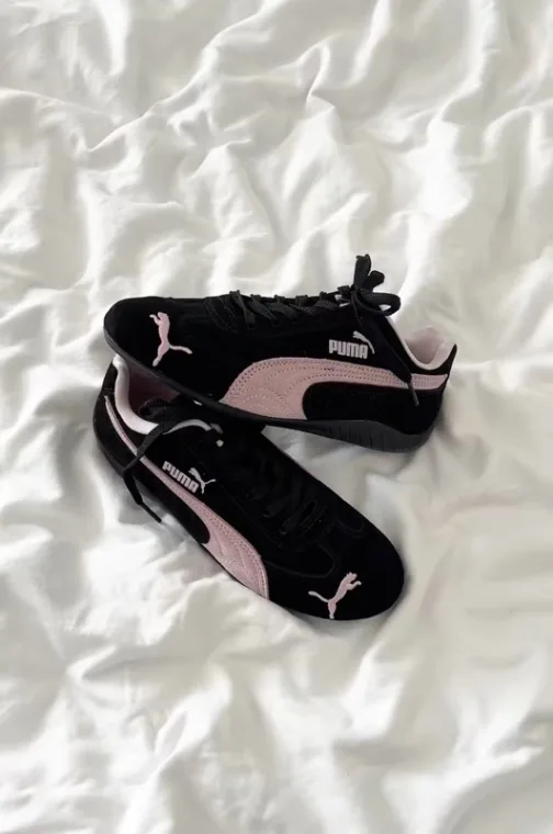 Puma Speedcat Pink and Black