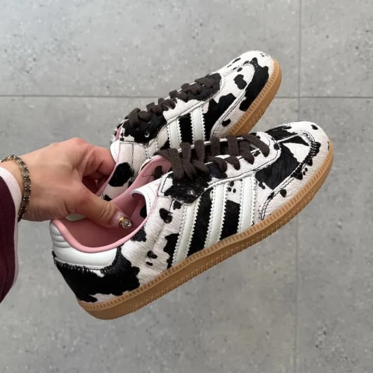 Adidas Cow Print