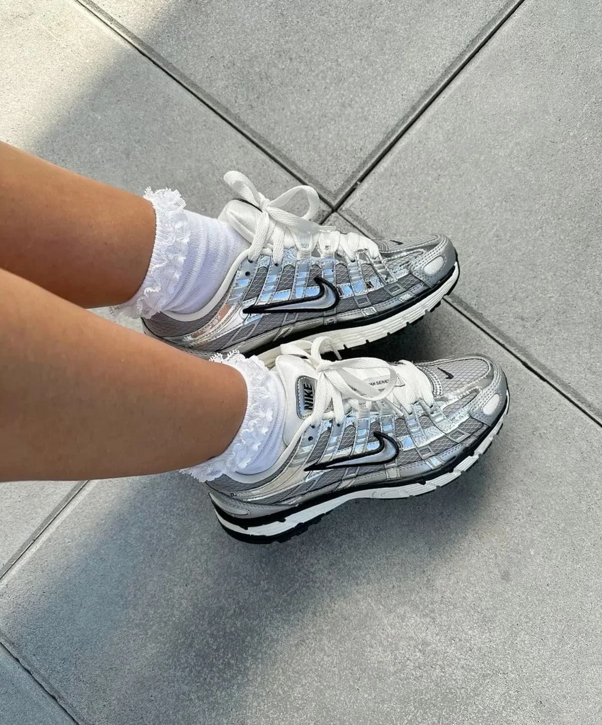 Nike P-6000 Silver