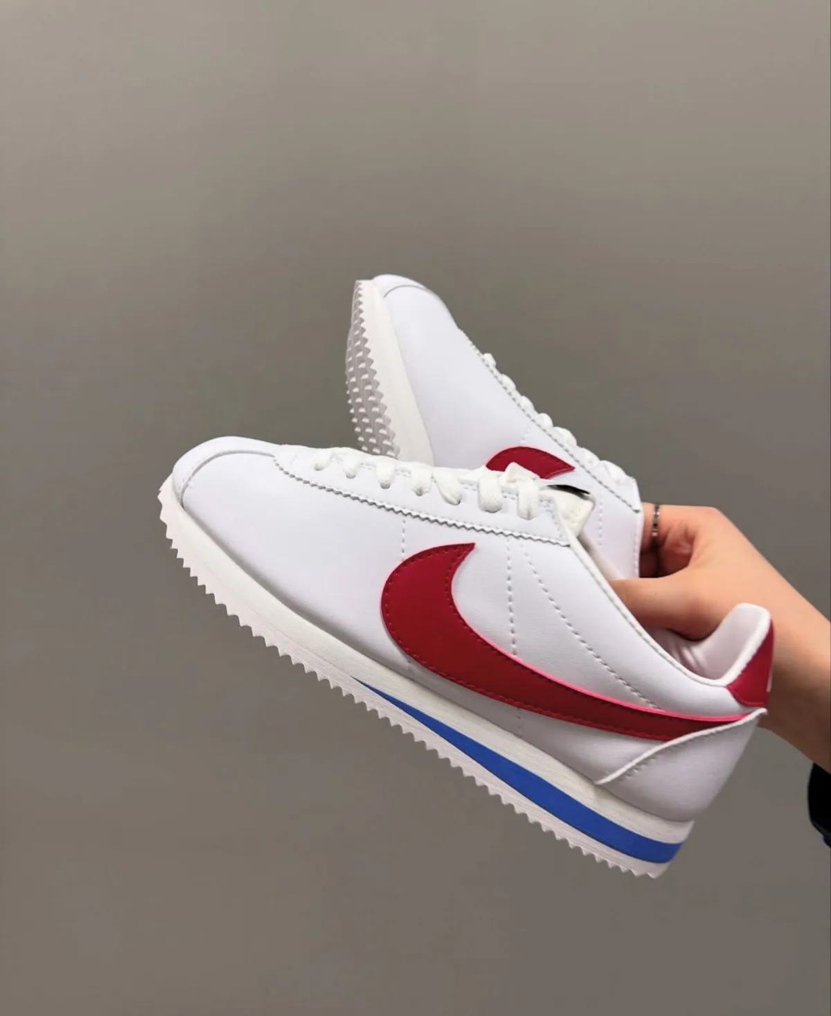 Nike Cortez Red and Blue